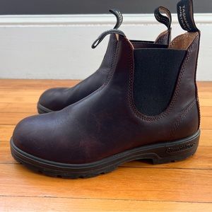 Brown/burgundy Blundstone